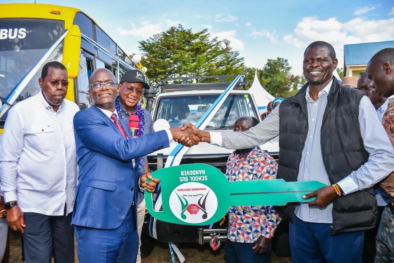 KARABONDI BIDII SENIOR SCHOOL GETS A NEW SET OF WHEELS