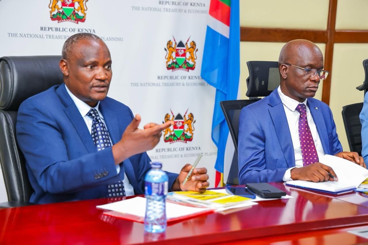 THE NATIONAL TREASURY CS JOHN MBADI MEETS THE MULTILATERAL COOPERATION CENTRE FOR DEVELOPMENT FINANCE CEO
