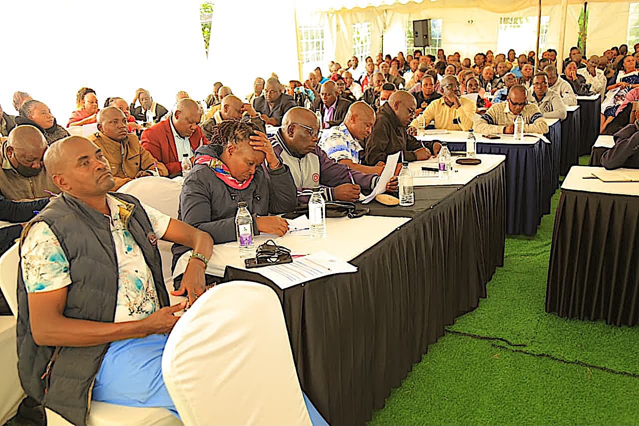 Grassroots Data Management Phase II Training in Ktui County