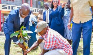COMMISSIONING OF ONE STOREY TUITION  AND ADMINISTRATION BLOCK AT SIERA GIRLS SENIOR SCHOOL