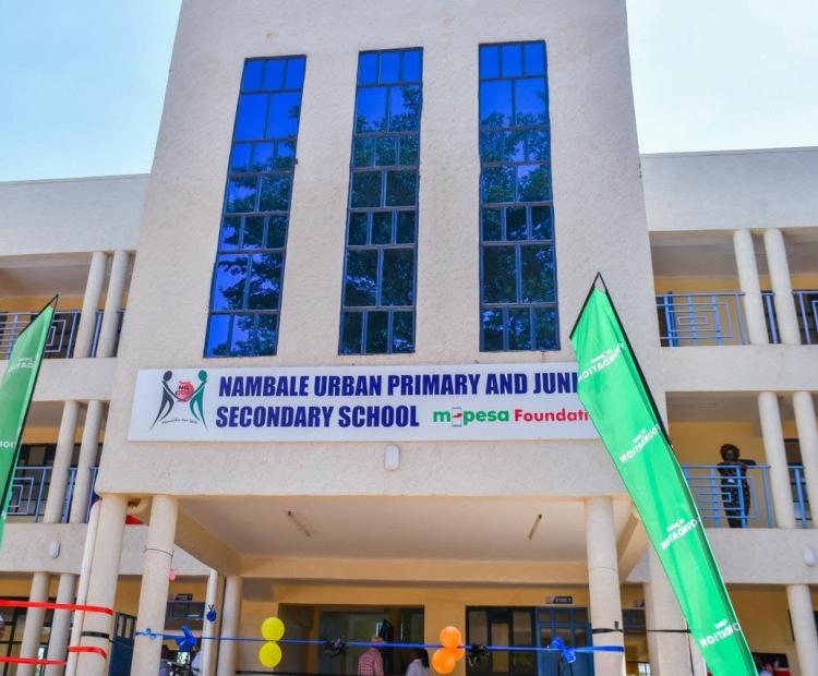 THE COMMISSIONING OF NEW THREE STOREY TUITION BLOCK