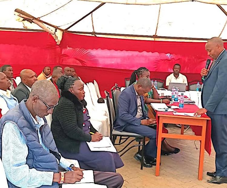Grassroots Data Management Phase II Training at Samburu County 